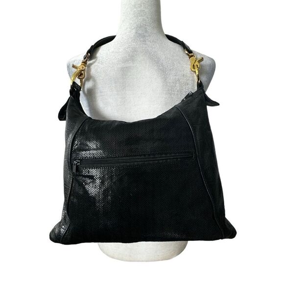 Women’s Black Shoulder Bag Purse Pockets Dressy - Picture 10 of 10